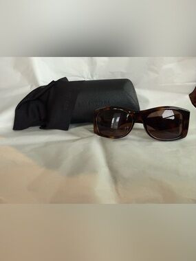 Balenciaga Tortoise Frame Sunglasses - Brown Lenses